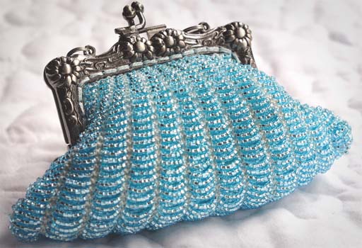 Diy cheap beaded purse