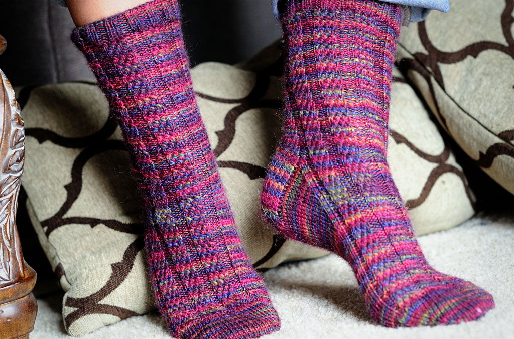 KNITTING PATTERN Oh Hello Sock, Knit Sock Pattern, Sock Pattern