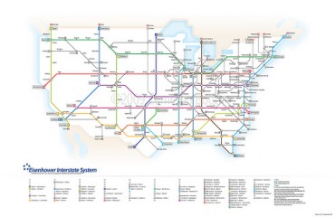 Interstate Tube Map