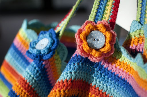 Crochet Grocery Bag Holder Pattern вЂ“ Crochet Hooks You